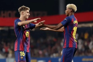 开云-10球10助，费尔明成为亚马尔后本季第二位两双西甲球员